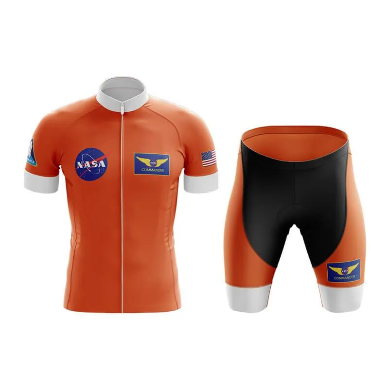 NASA Commander Club Cycling Kit (Orange)