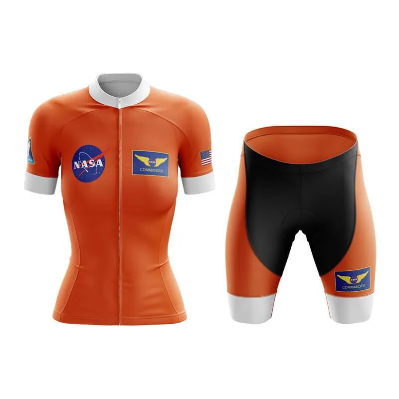 NASA Commander Club Cycling Kit (Orange)