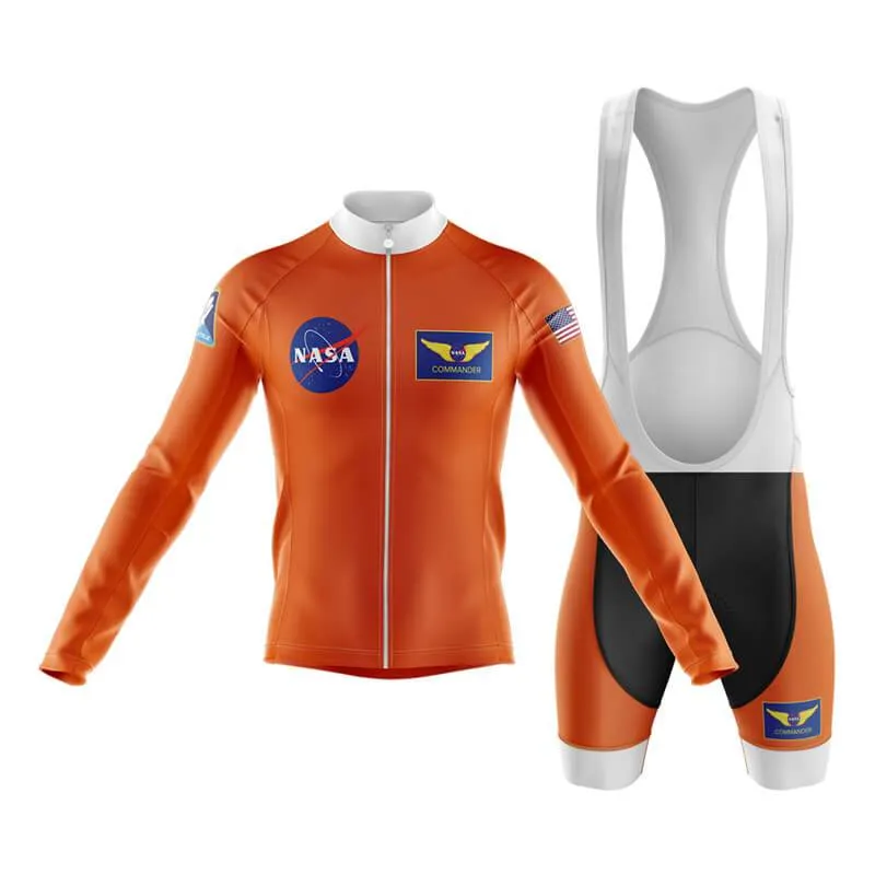 NASA Commander Club Cycling Kit (Orange)