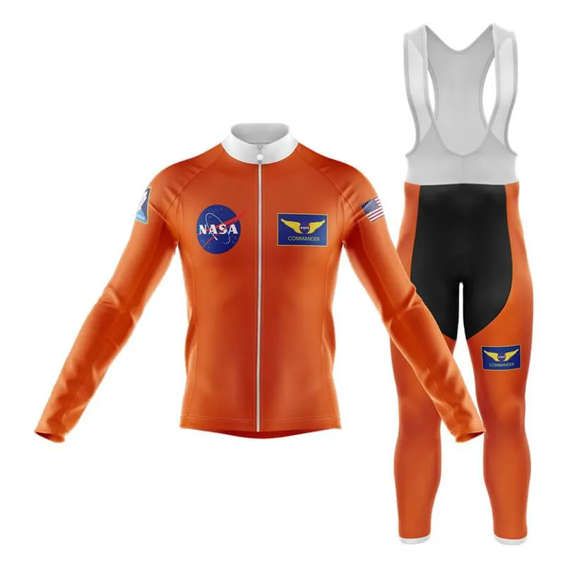 NASA Commander Club Cycling Kit (Orange)