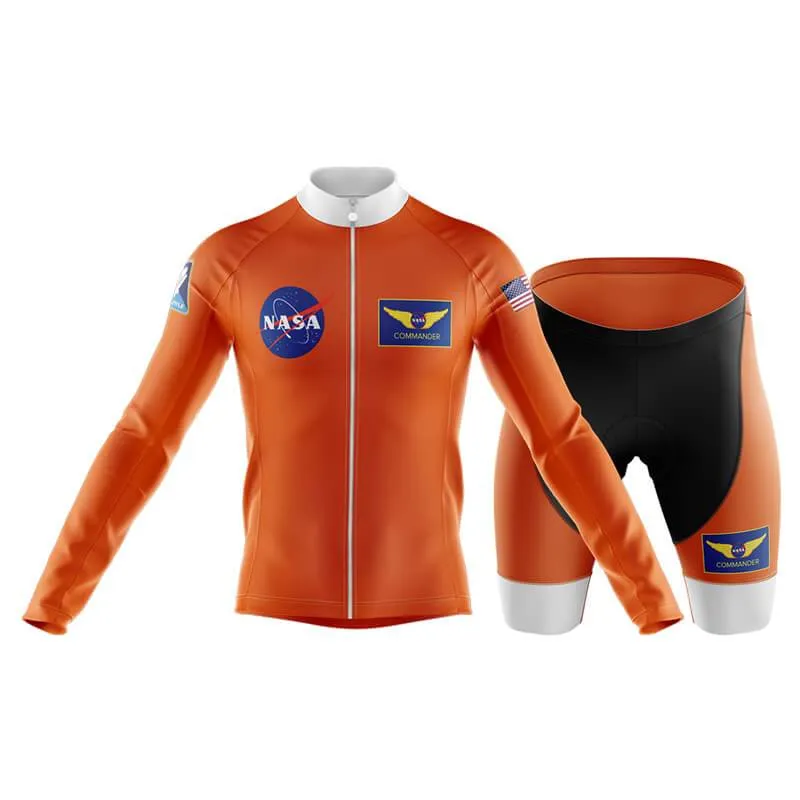 NASA Commander Club Cycling Kit (Orange)