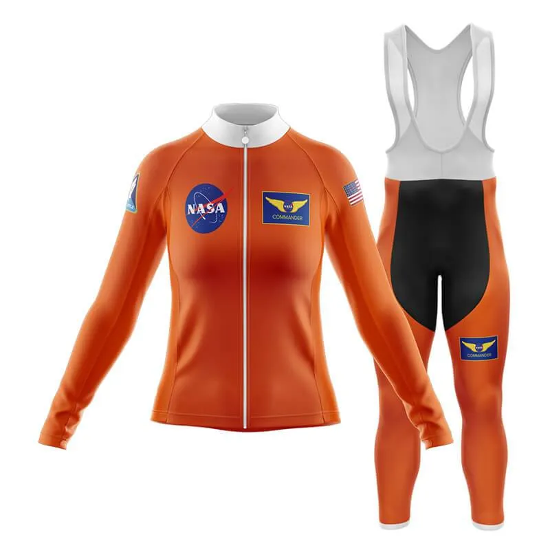 NASA Commander Club Cycling Kit (Orange)