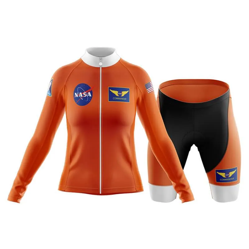 NASA Commander Club Cycling Kit (Orange)