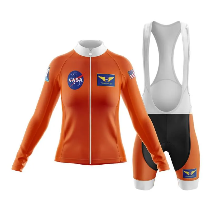 NASA Commander Club Cycling Kit (Orange)