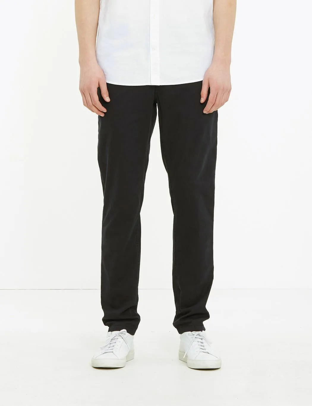 Norse Projects Aros Light Twill Chino (Slim) - Black