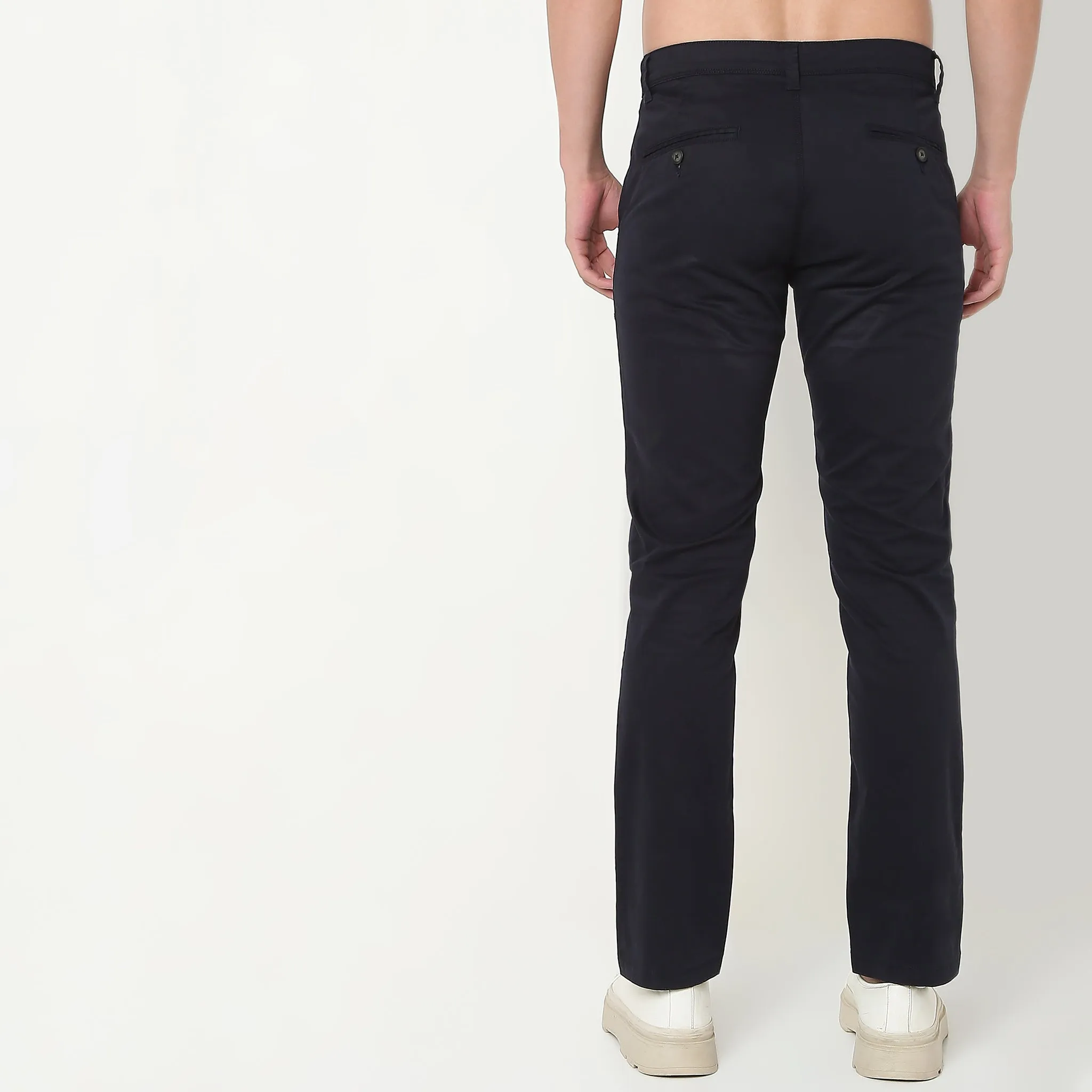 Officer Pants™ - Luxury Cotton with E-Fast Stretch - Cavalry Twill - Mid Rise Pants - Re-Pants reimagined