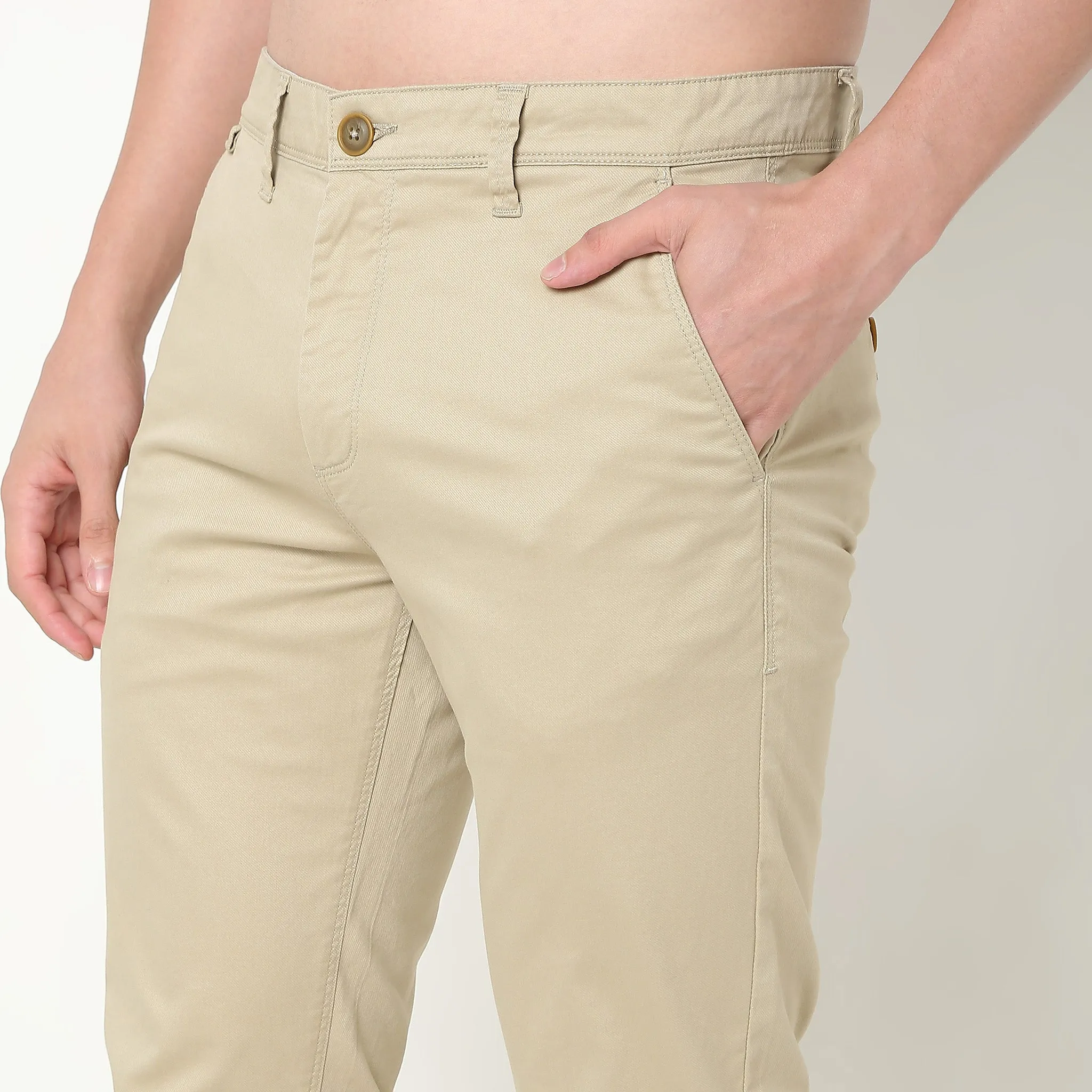 Officer Pants™ - Luxury Cotton with E-Fast Stretch - Cavalry Twill - Mid Rise Pants - Re-Pants reimagined