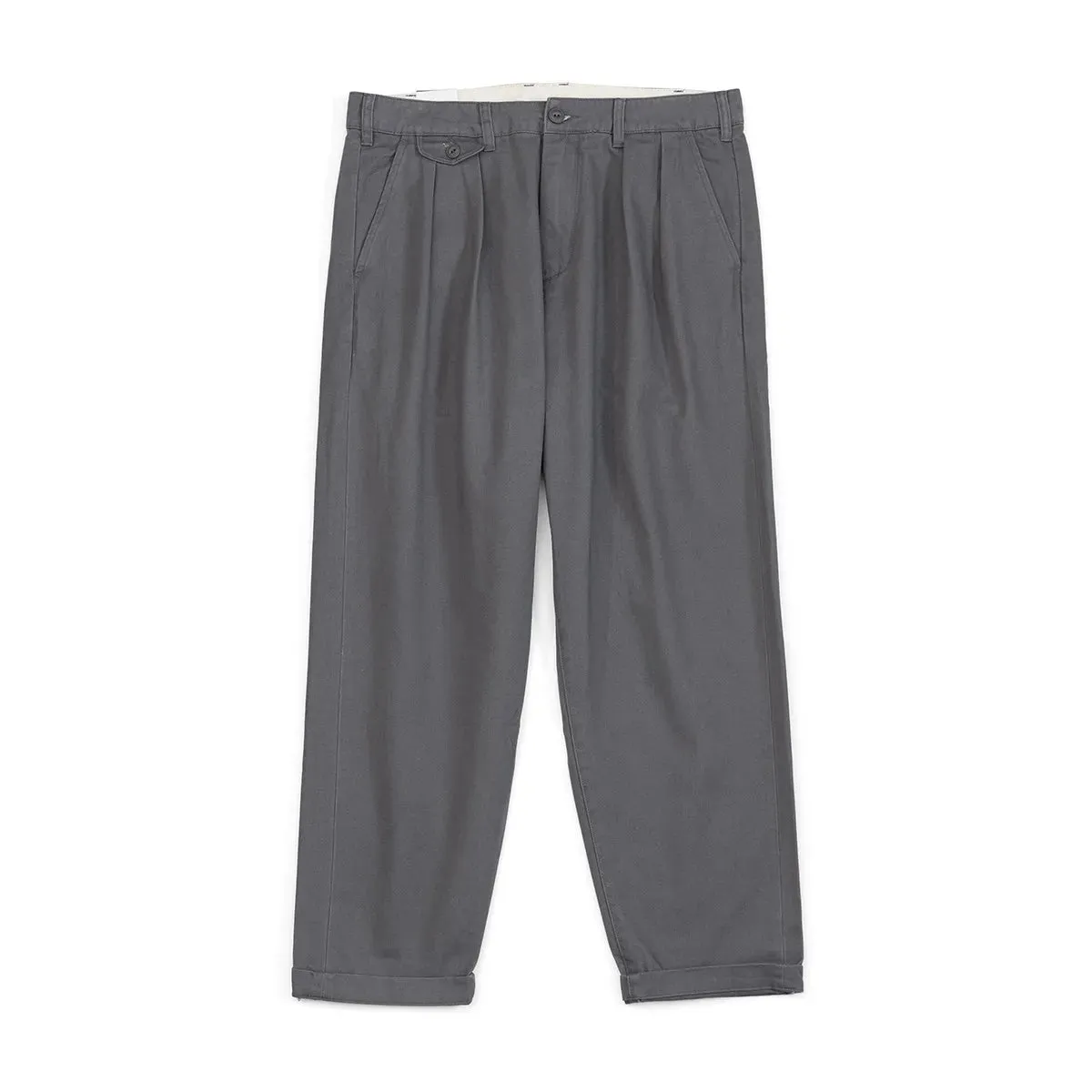 Oversize Chinos Pants Men Heavyweight 100% Cotton Loose Trousers