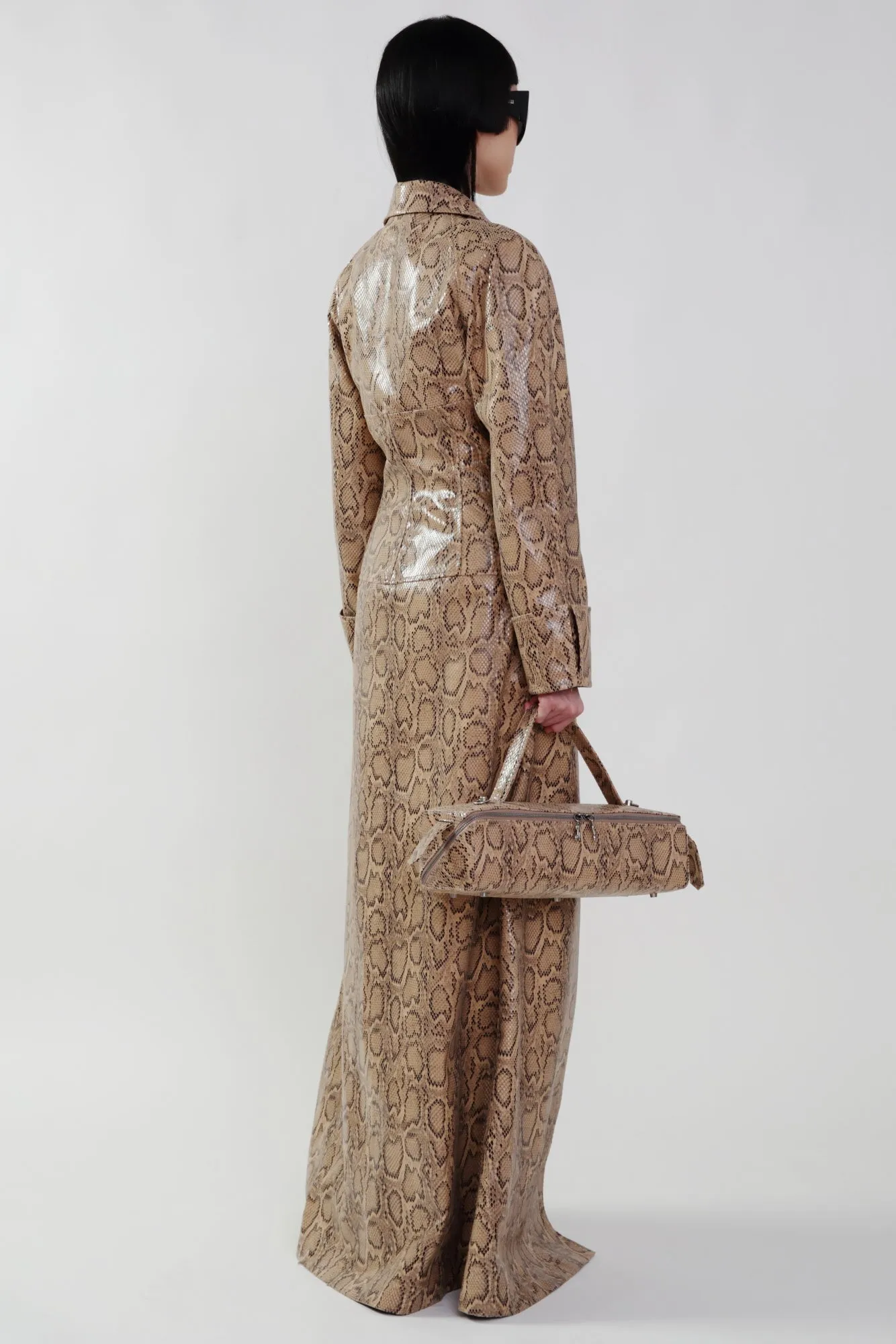 Python Trench Coat