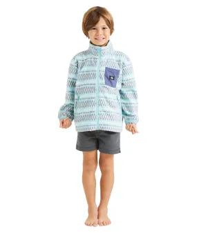 Quiksilver Kids Heritage Full Zip High Neck Fleece Jacket