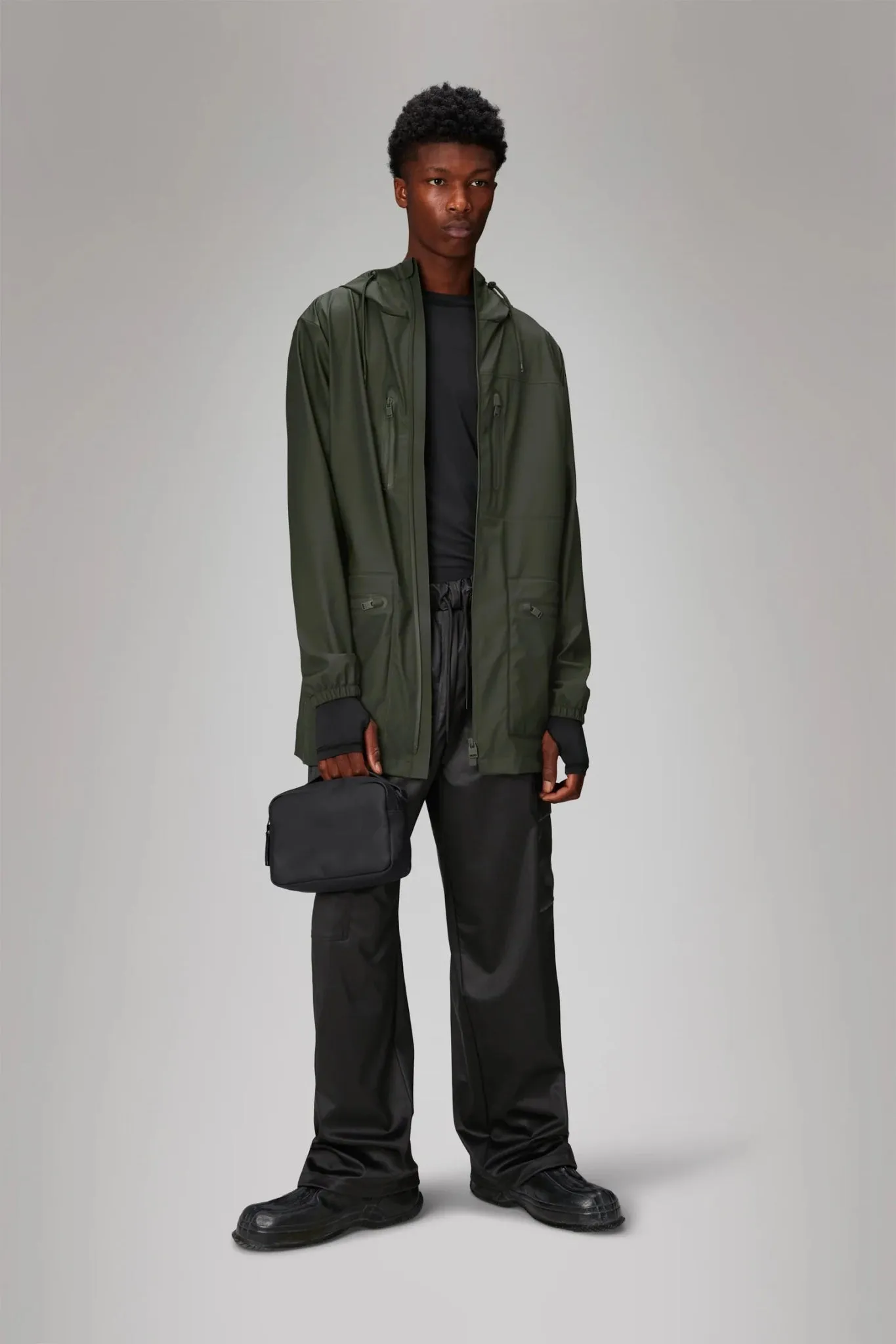 RAINS CARGO Long Jacket W3