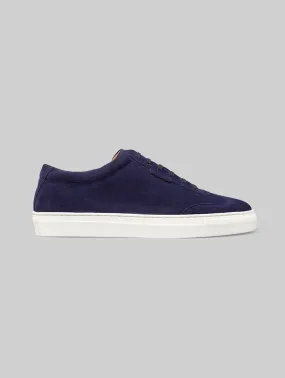 Rawls Men Navy Suede Sneakers