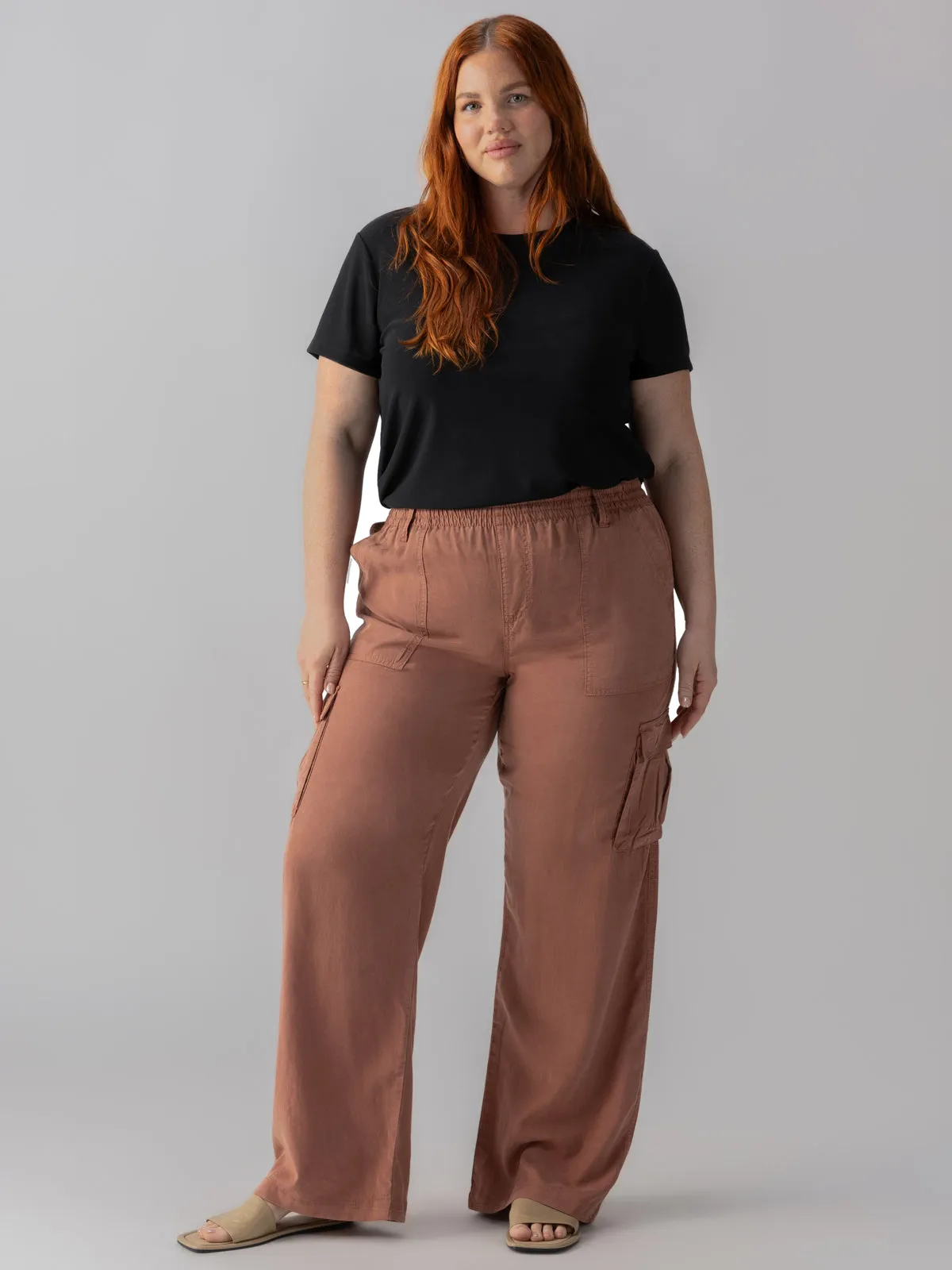 Relaxed Reissue Cargo Standard Rise Pant Washed Clay Inclusive Collection