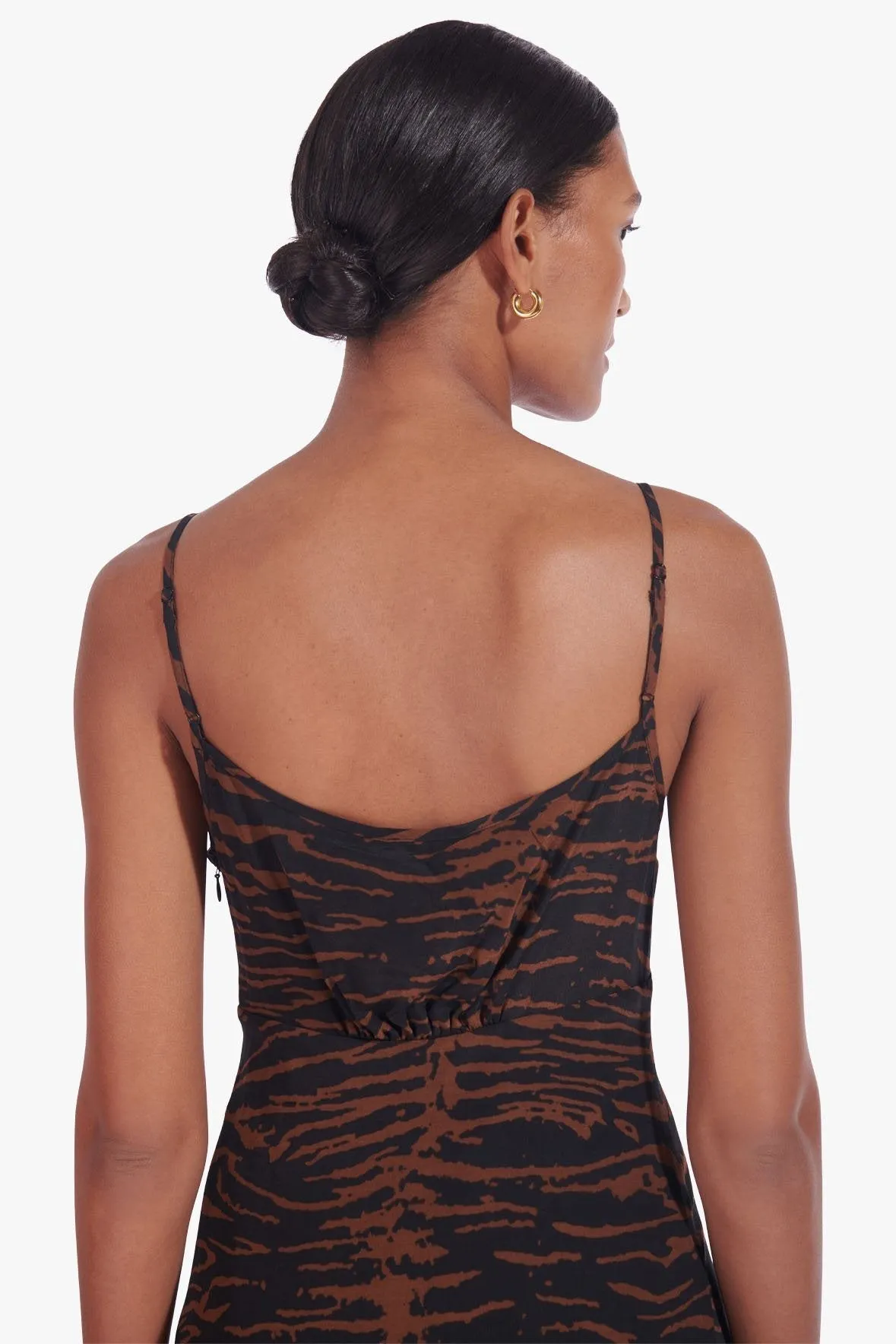 RISK DRESS | MAHOGANY ZEBRA