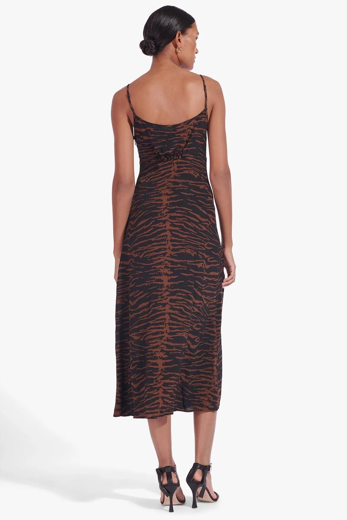 RISK DRESS | MAHOGANY ZEBRA