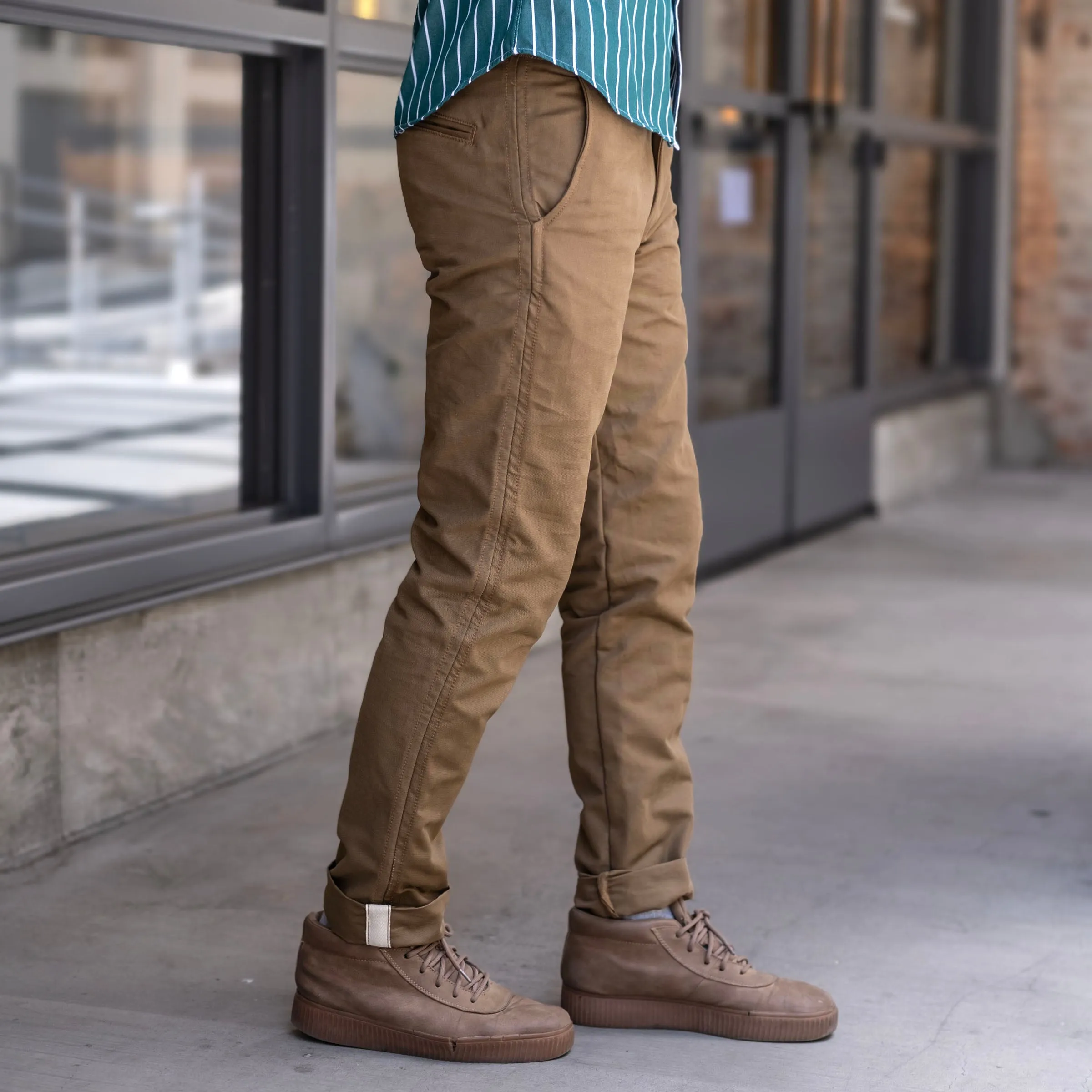 Rivet Chino British Khaki 9oz Japanese Ripcord