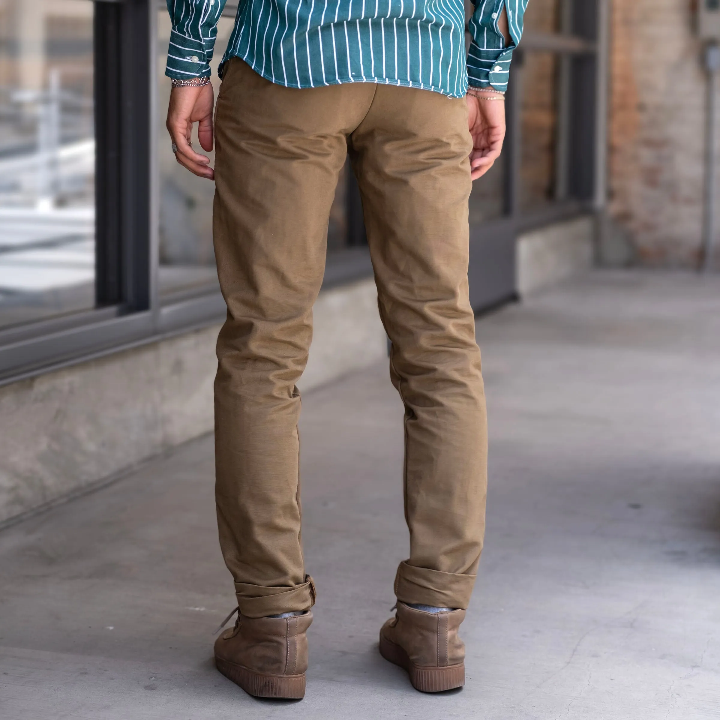 Rivet Chino British Khaki 9oz Japanese Ripcord