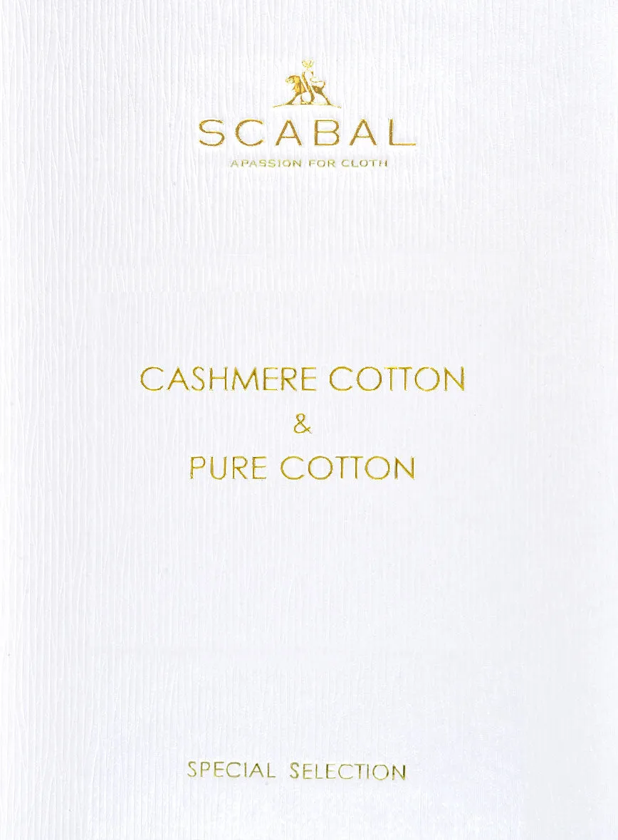 Scabal Peach Cotton Stretch Pants