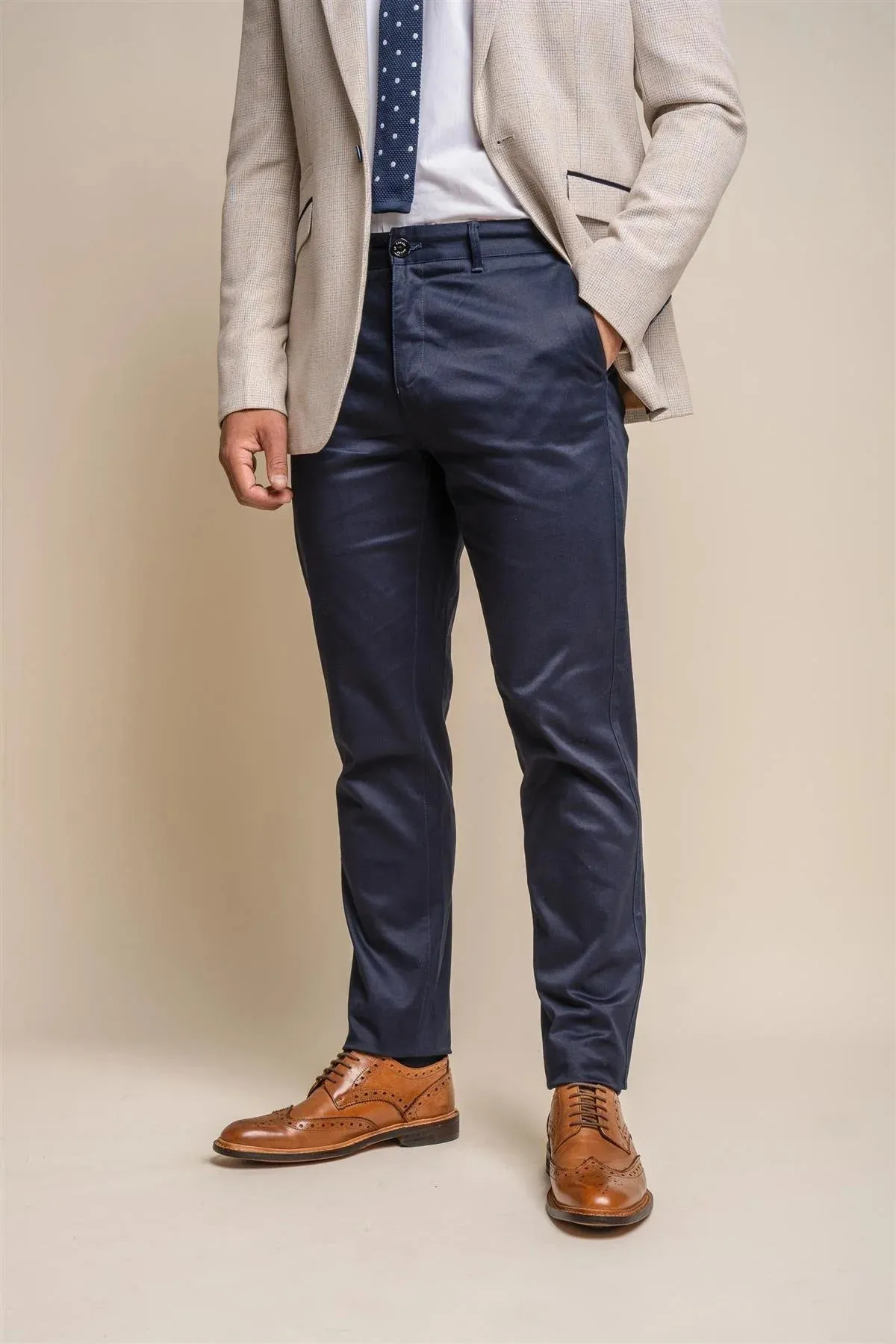 Sergio Blazer With Navy Chinos