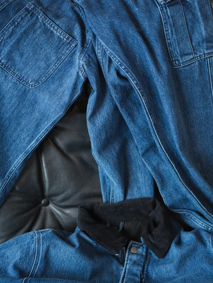 Slacker Union Denim Cargo Jean - Worn In Blue