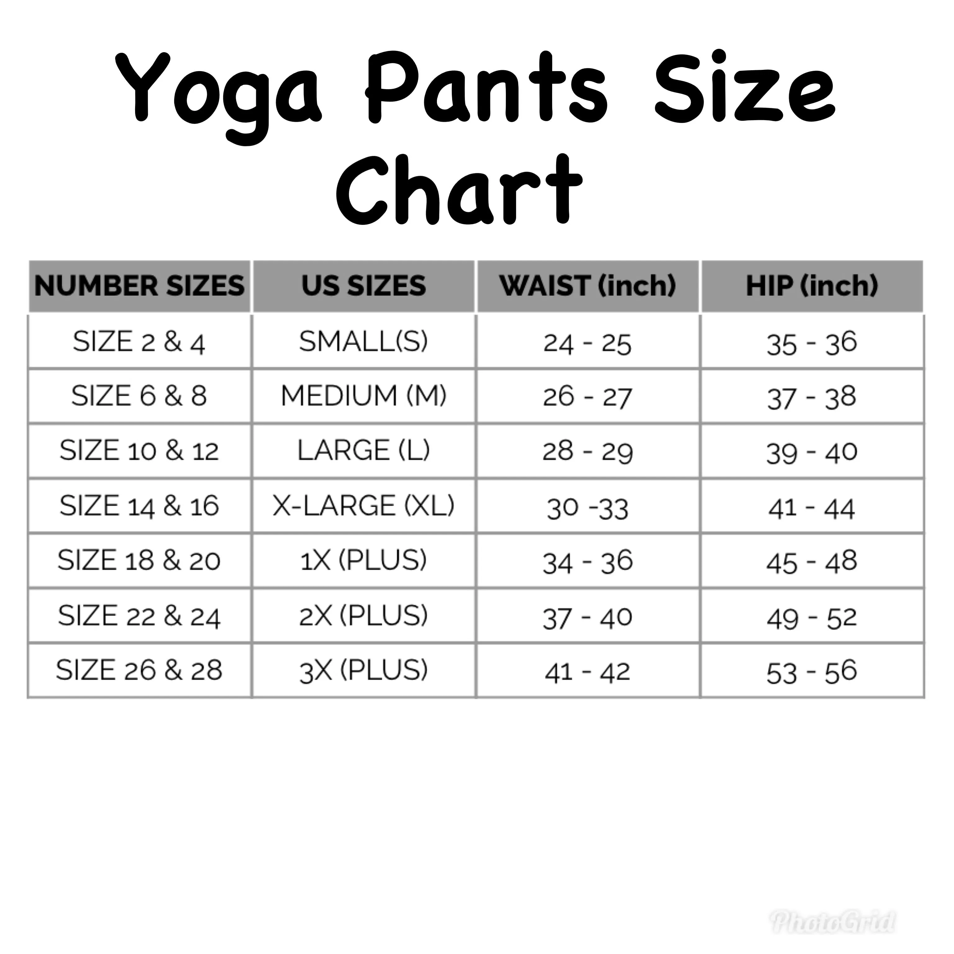 Small Yoga Pants