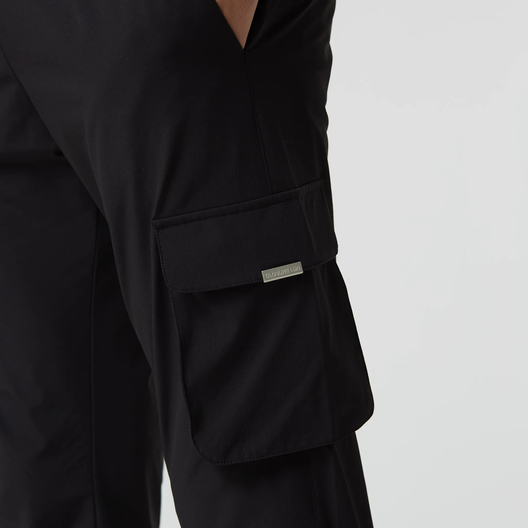 Stretch Tech Cargo Pant | Black