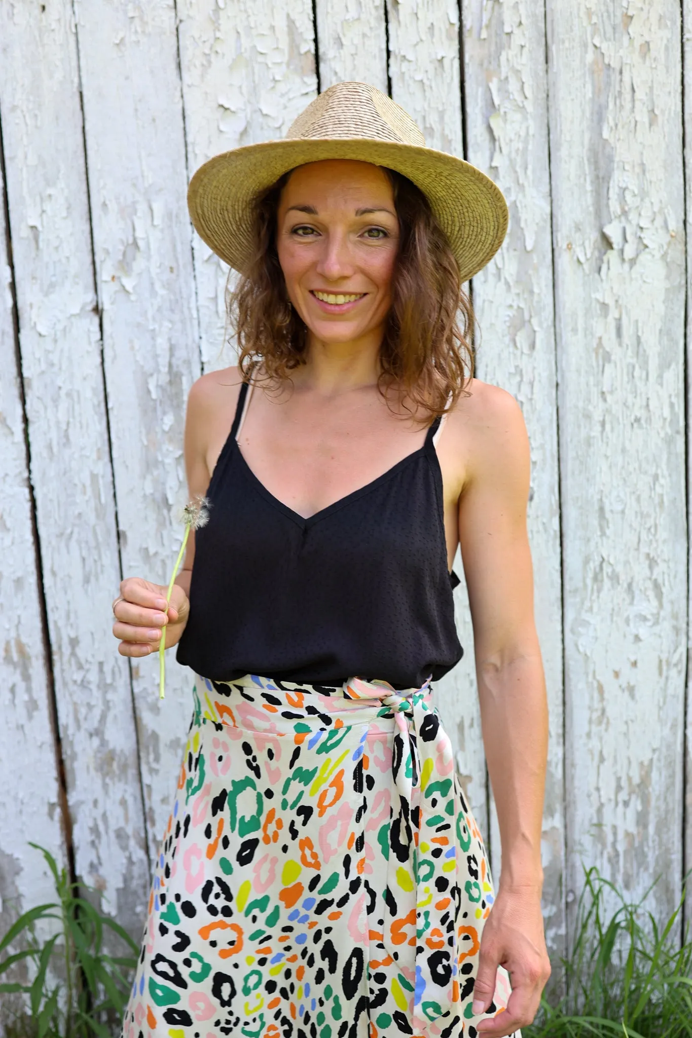 Sufi Wrap Skirt - Animal Pop