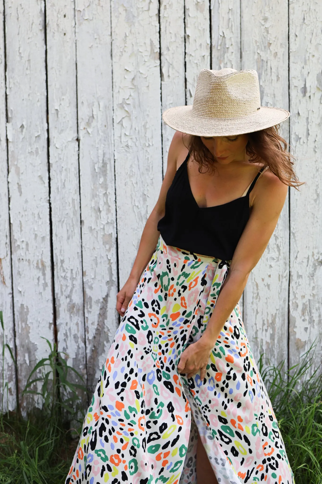 Sufi Wrap Skirt - Animal Pop