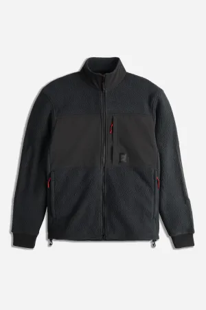 Summit Rise Full Zip Jacket Mens Black/Black