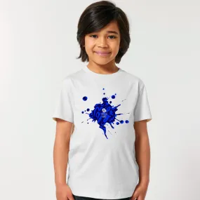 Team GB Kids Graffiti Print T-Shirt White