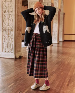 The Great - The Highland Skirt in Long Pine Plaid