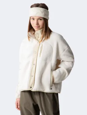 The North Face Cragmont Fleece Women Lifestyle Jacket White/Gravel