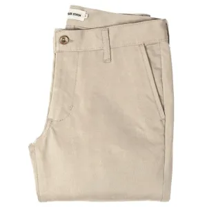 The Slim Chino in Light Stone