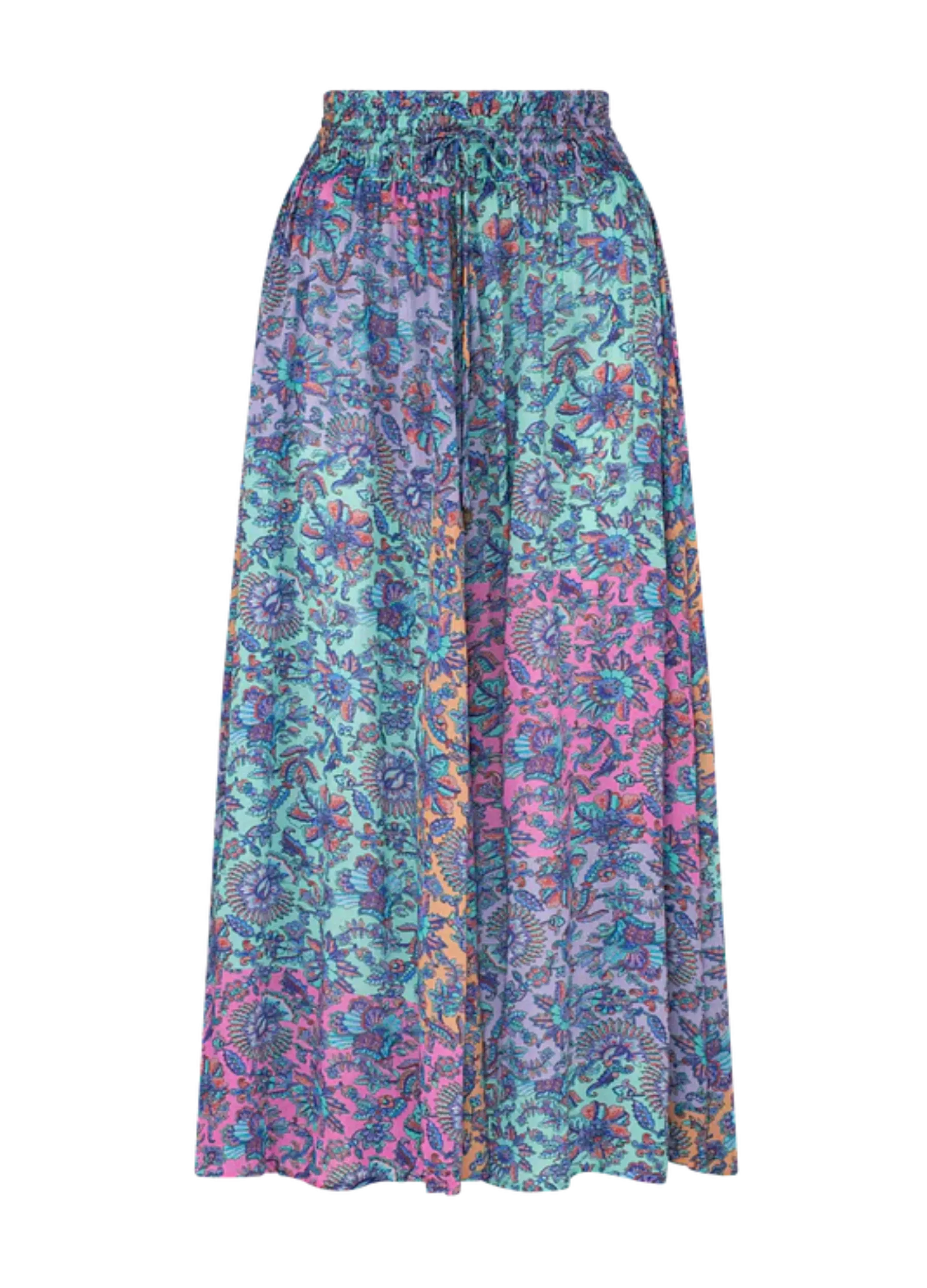 Tigerlily - Kaliopi Malina Maxi Skirt - Lagoon Multi