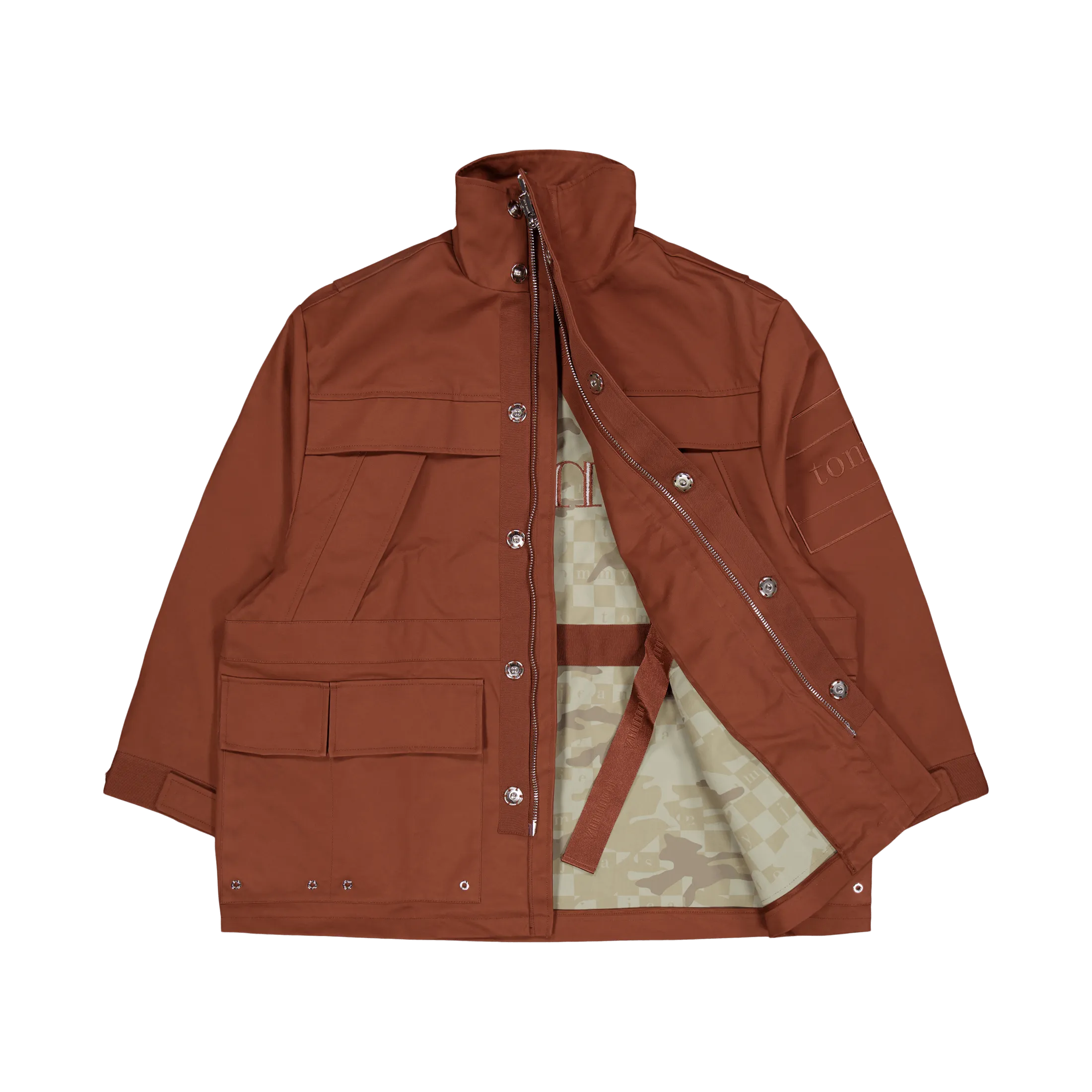 Tjcu Cotton Twill Field Jacket Pumpkin Paradise