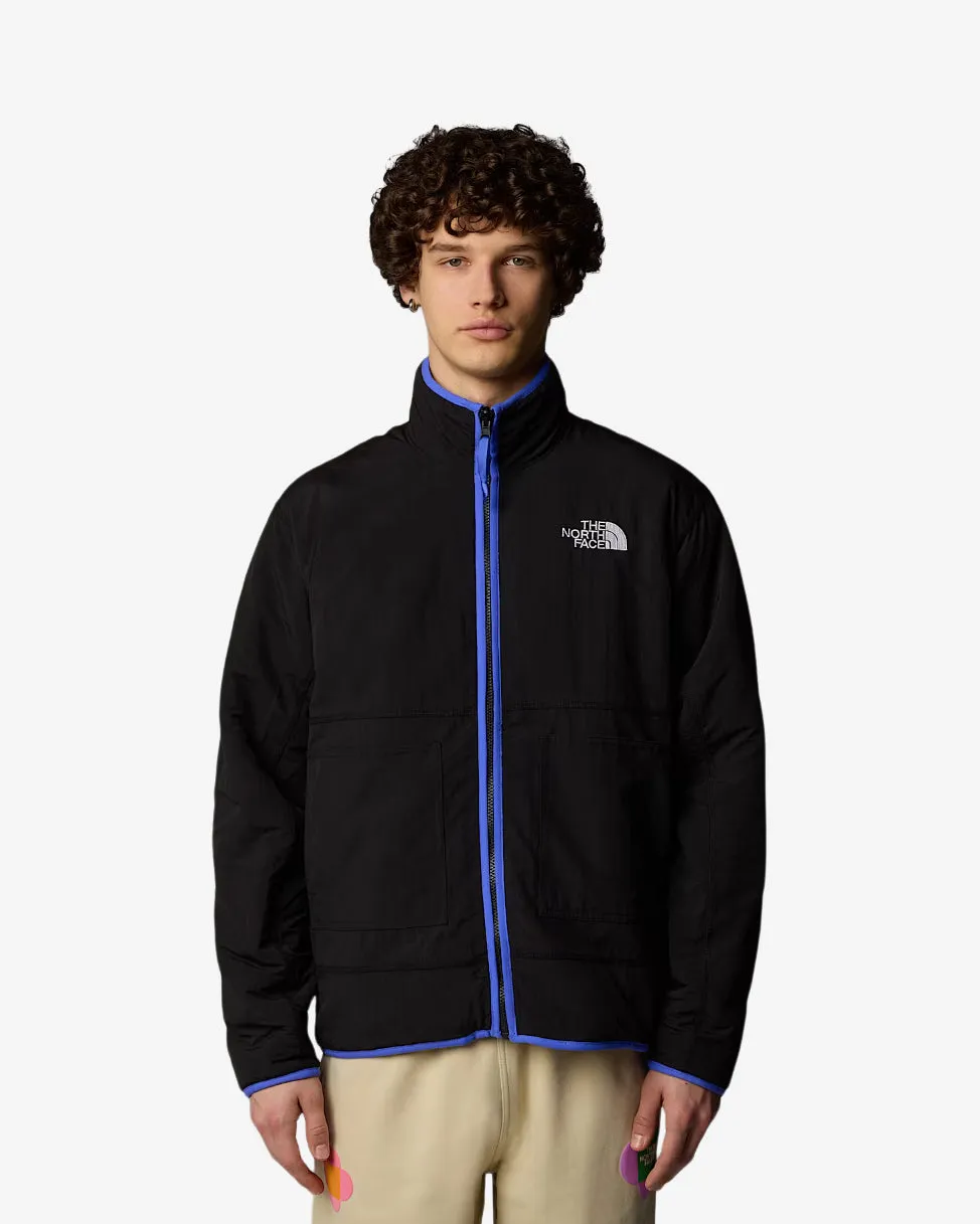 TNF X YINKA ILORI REVERSIBLE FLC JACKET - GRAVEL/BLACK