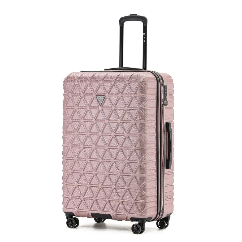 Tosca Triton Large 74cm Hardsided Spinner Expander Luggage Charcoal