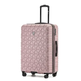 Tosca Triton Large 74cm Hardsided Spinner Expander Luggage Rose Gold