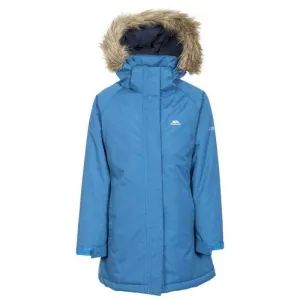 Trespass Fame Children's Waterproof Parka/Coat Cosmic Blue