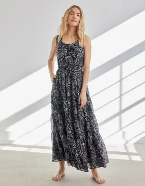 unsubscribed botanic tiered dress