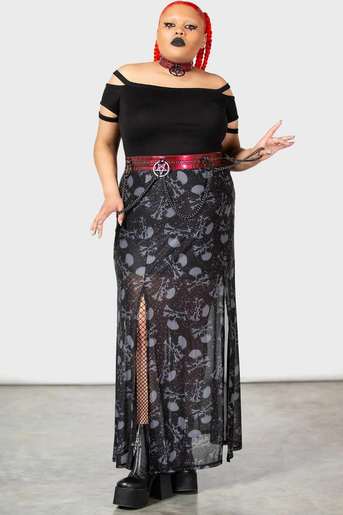 Waxwork Maxi Skirt