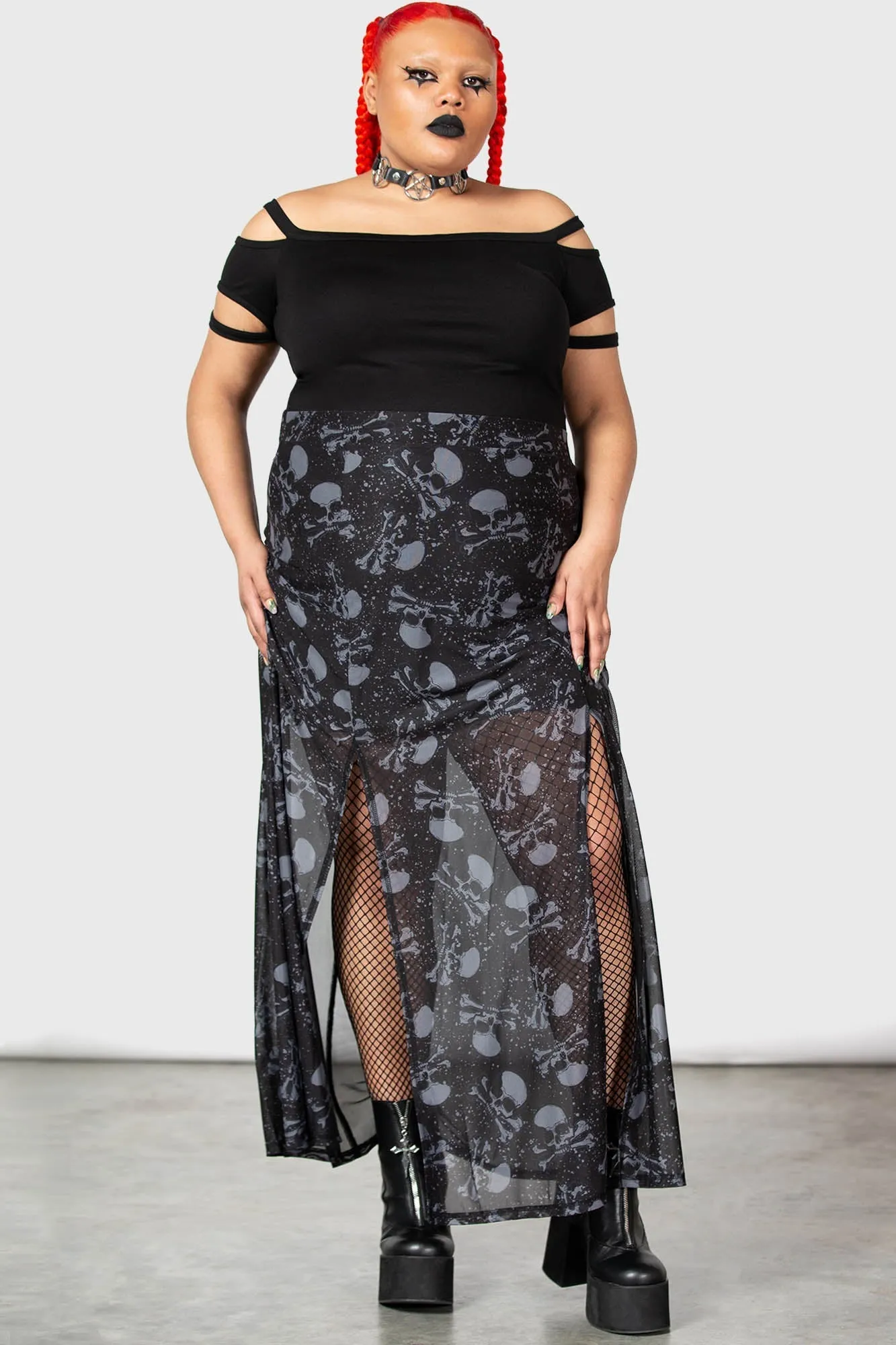 Waxwork Maxi Skirt