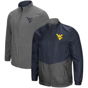 West Virginia Mountaineers "Halfback" Reversible Polar Fleece/Rain Jacket