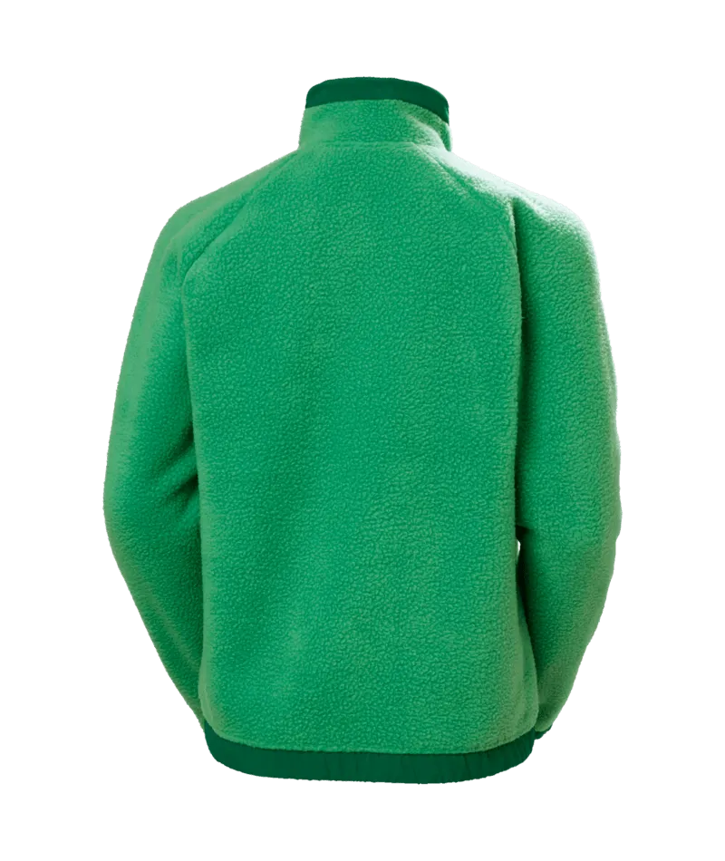 WOMEN'S IMPERIAL PILE SNAP FLEECE - EVERGREEN