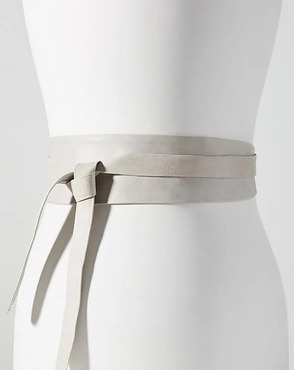 Wrap Leather Belt - Trench