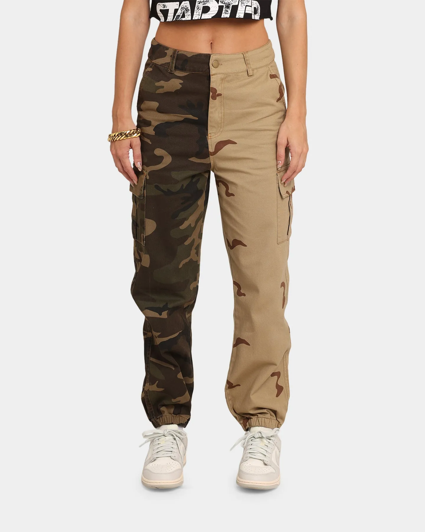 XXIII Women's Thalia Two Tone Camo Pants Camo