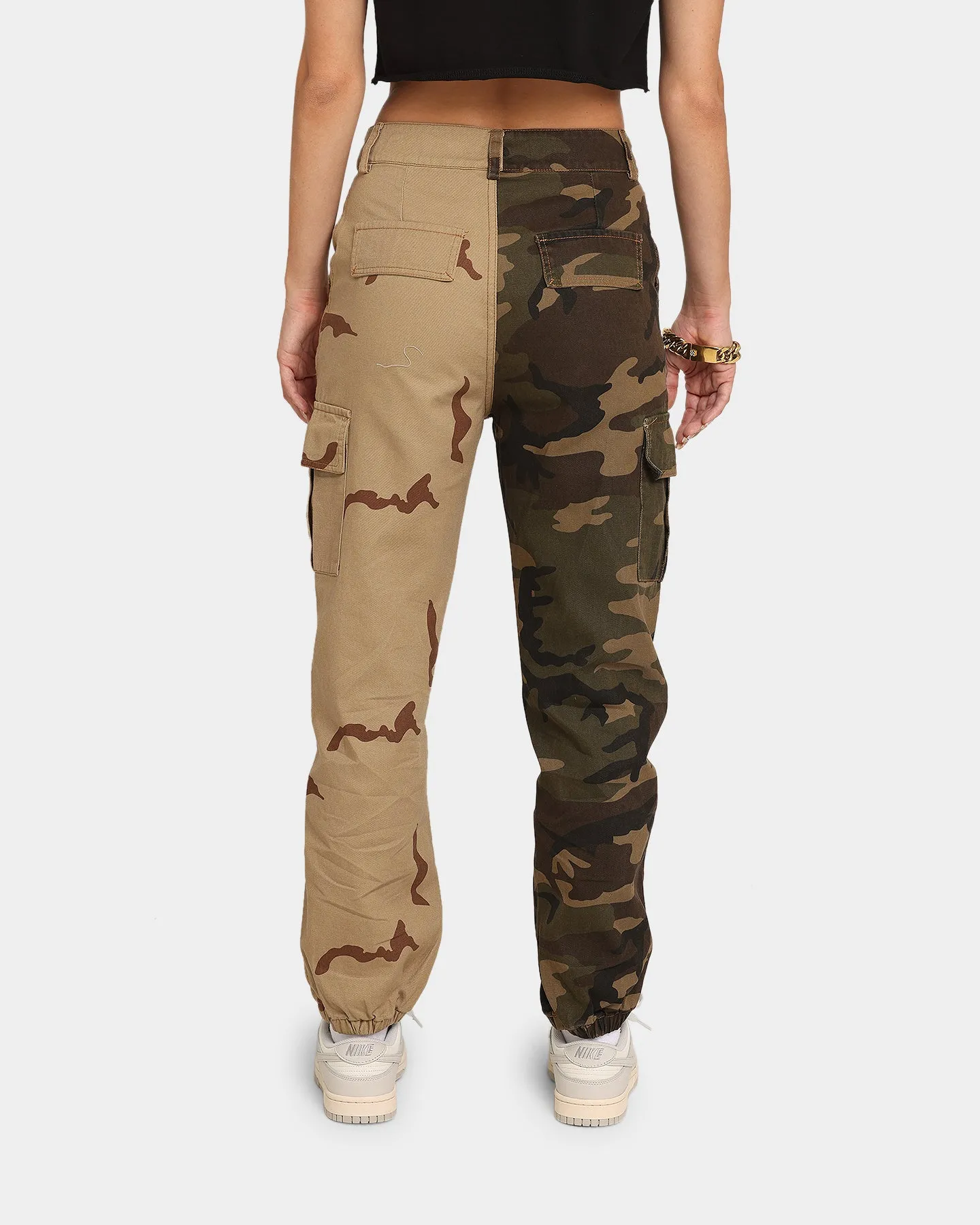 XXIII Women's Thalia Two Tone Camo Pants Camo