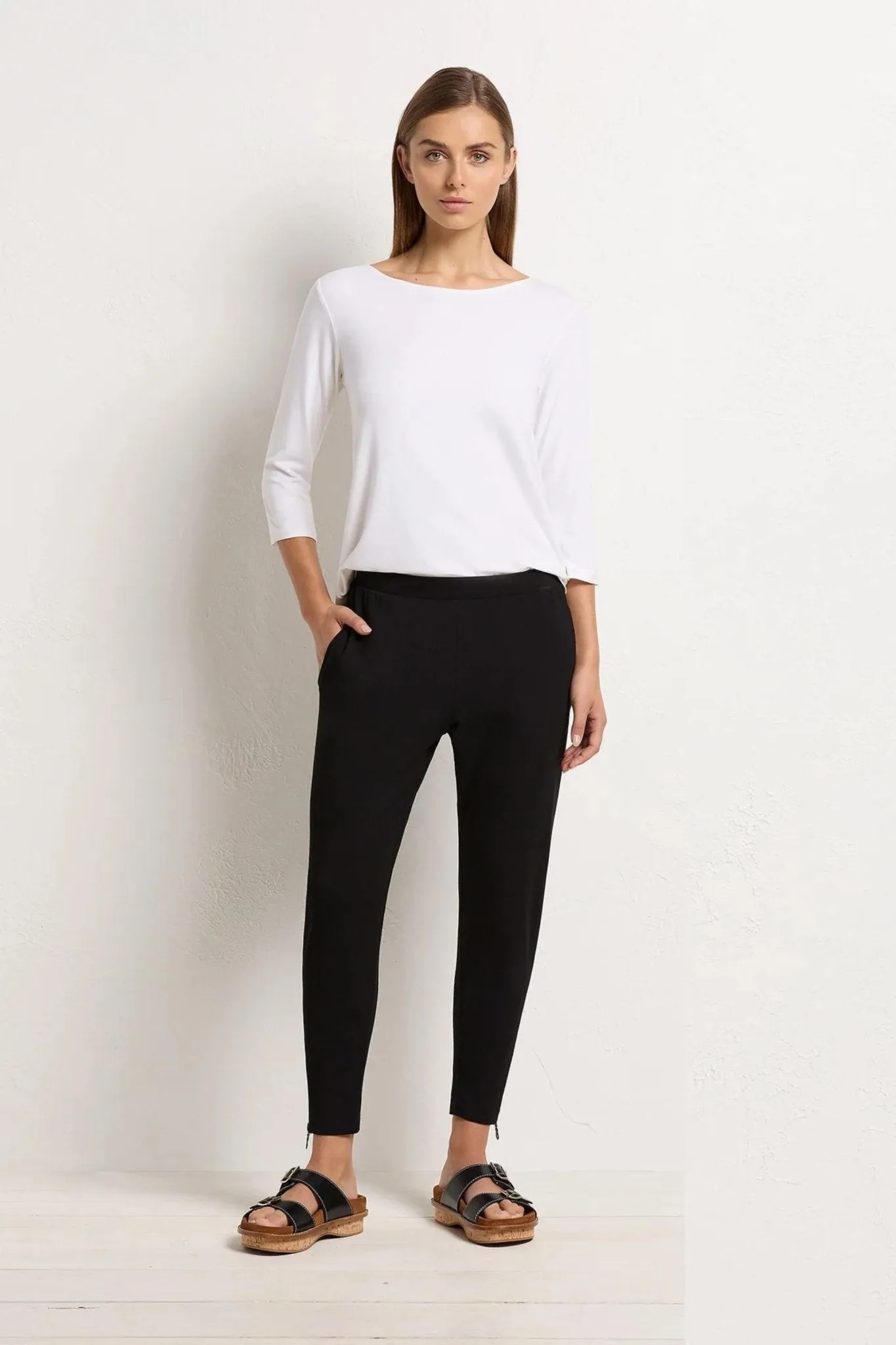 ZIP STILETTO PANT - F011437